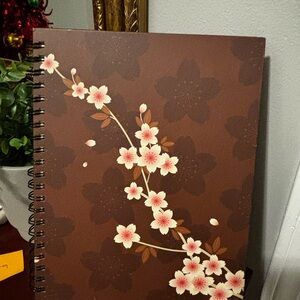 Cherry Blossom Spiral Notebook or Journal.